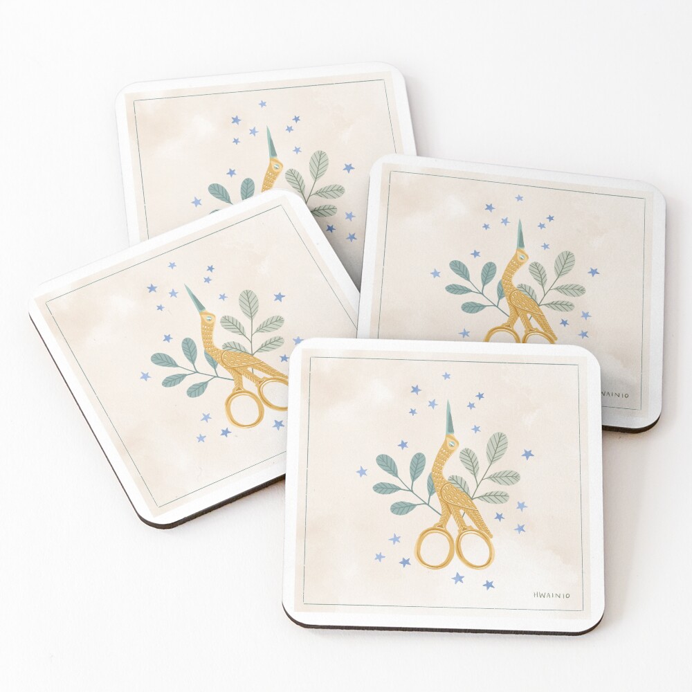Item preview, Coasters (Set of 4) designed and sold by hwainio.