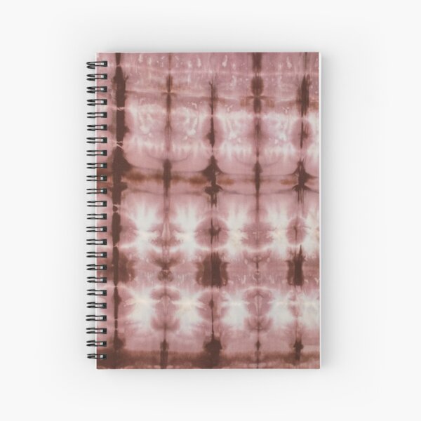 SKU553 Shibori Style - Chocolate 3 Spiral Notebook