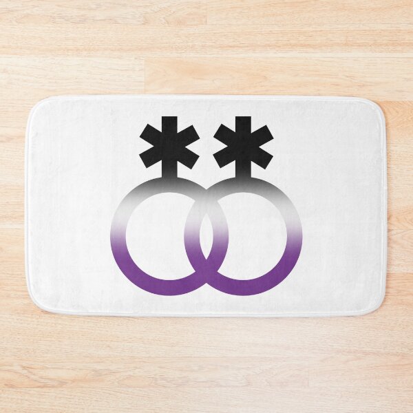 Item preview, nblnb & ace, interlocking symbols with asexual gradient designed and sold by Skyler Orion X.