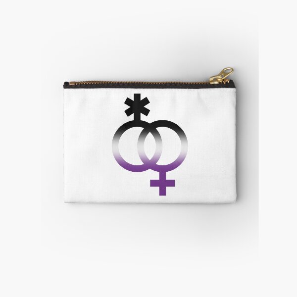 Item preview, nblw/wlnb & ace, interlocking symbols with asexual gradient designed and sold by Skyler Orion X.