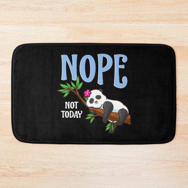 Item preview, Cute & Funny Nope Not Today Lazy Napping Panda designed and sold by perfectpresents.