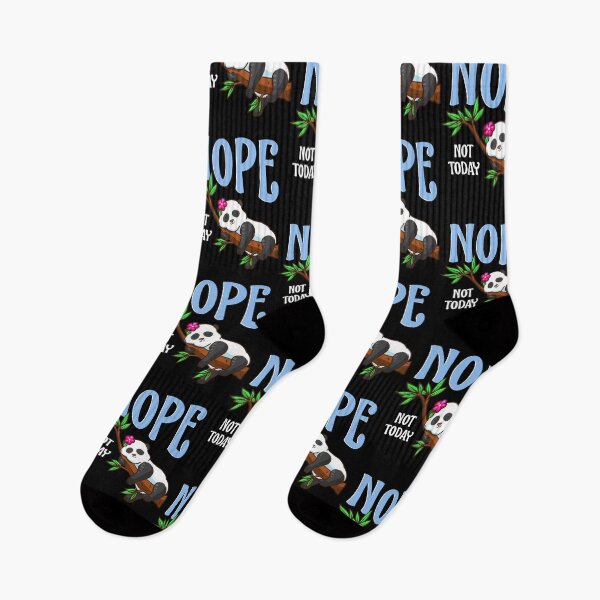 Item preview, Cute & Funny Nope Not Today Lazy Napping Panda designed and sold by perfectpresents.