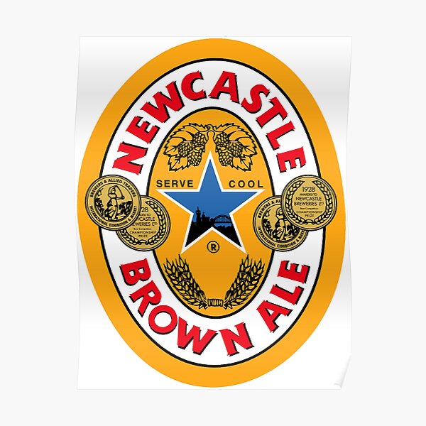 Newcastle Brown Ale Wall Art Redbubble