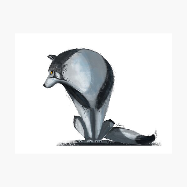 Direwolf Photographic Print