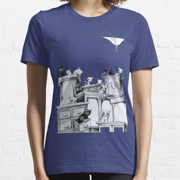 Cat Party - on the robes Essential T-Shirt