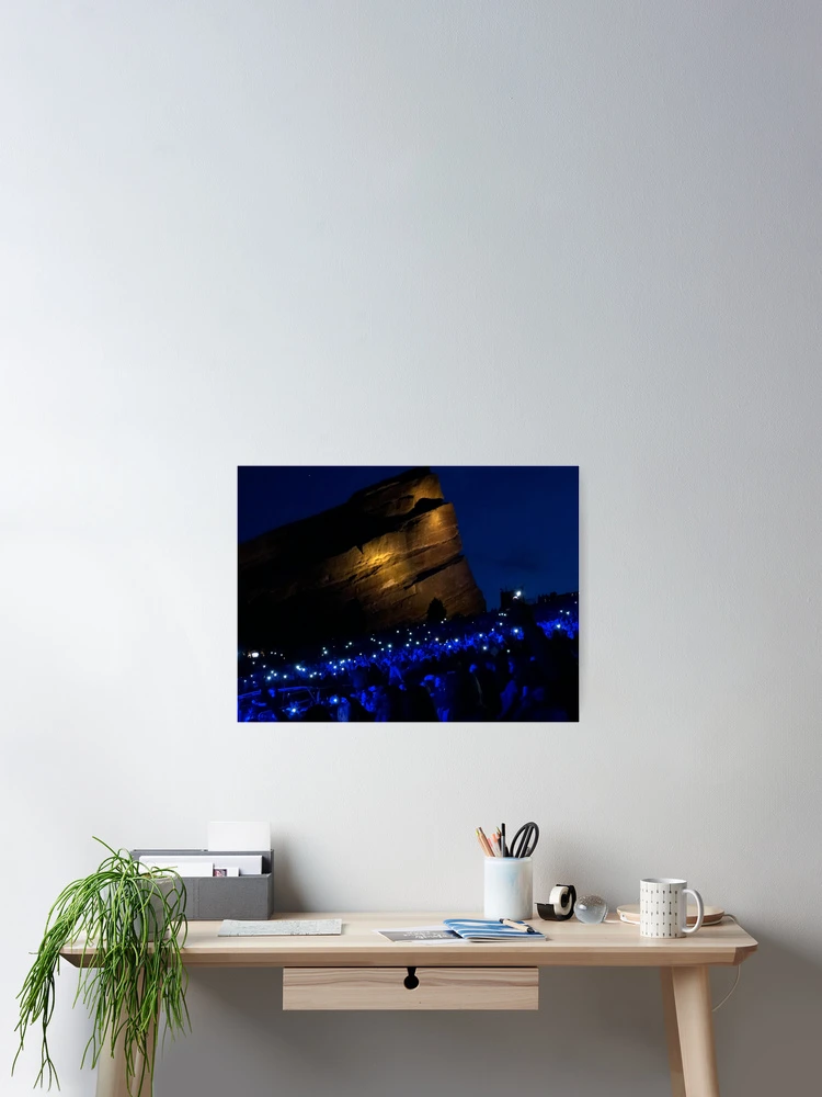Thumbnail 2 of 3, Poster, Red Rocks designed and sold by cailantitron.