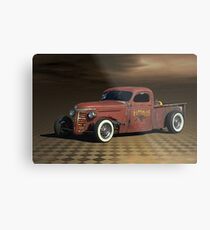1939 Chevrolet "Rattitude" Pickup Truck Metal Print