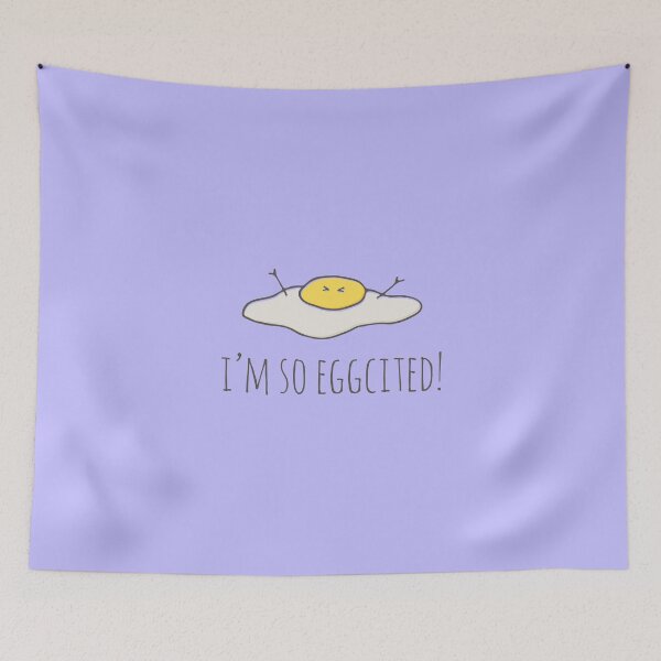 Item preview, I'm So Eggcited! designed and sold by myndfart.