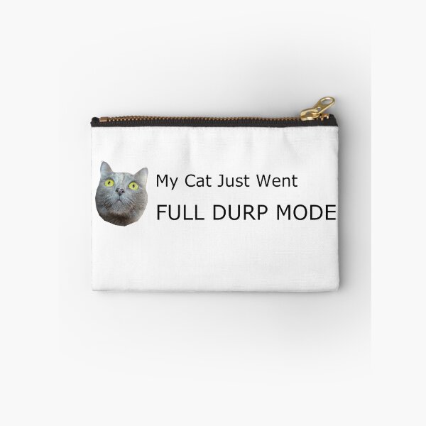 Item preview, Cat Going Full Durp Meme designed and sold by PurrEffect-Tees.