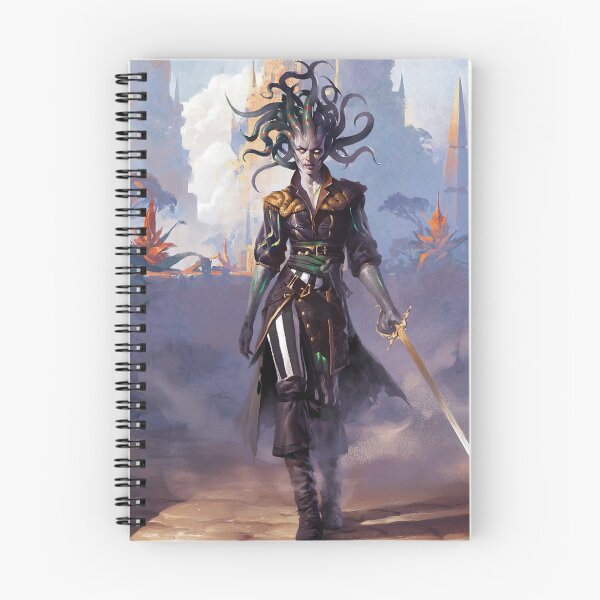 Aperçu de l'œuvre Arpenteur de Vraska - Gorgone - Medusa - Reine Pirate créée et vendue par FantasyCentral.