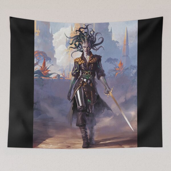 Item preview, Vraska Planeswalker - Gorgon - Medusa - Pirate Queen designed and sold by FantasyCentral.