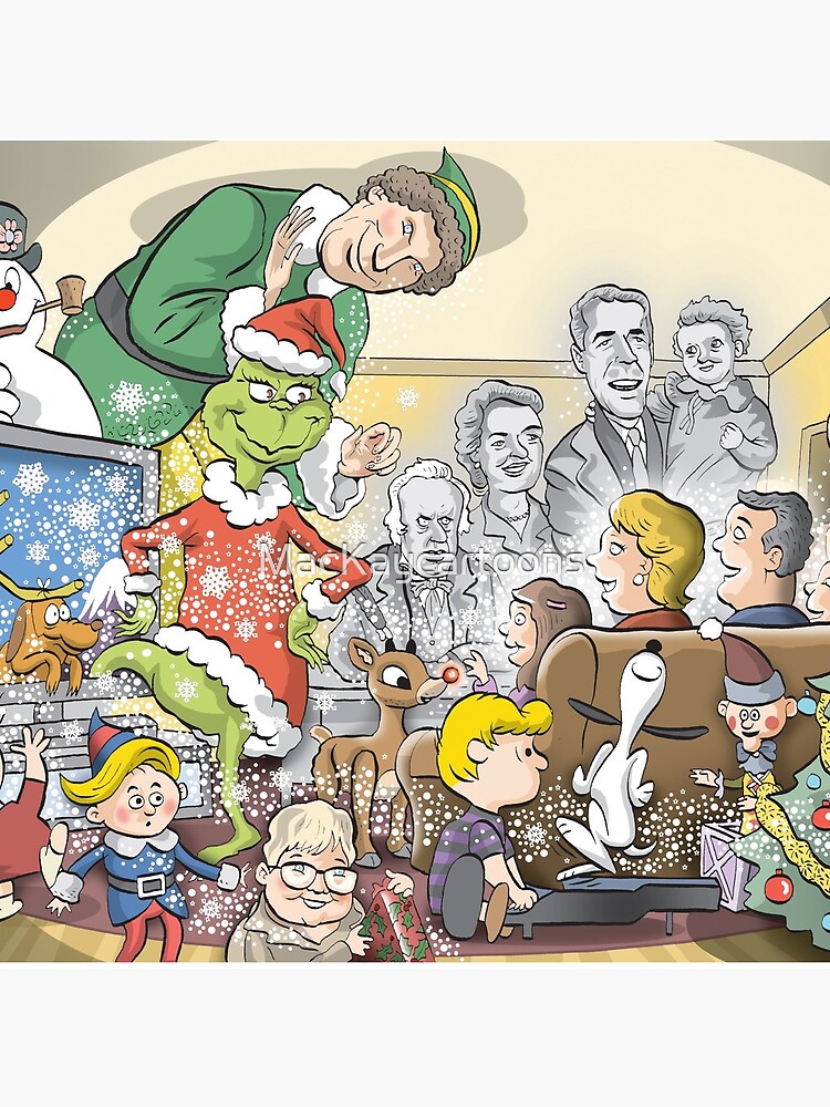 Christmas Classic characters by MacKaycartoons