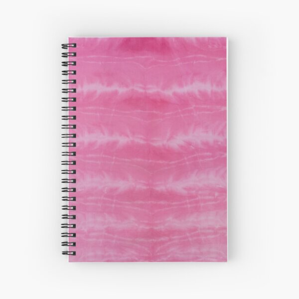 SKU557 Shibori Style - Fuschia 3 Spiral Notebook