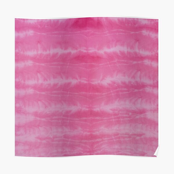 SKU557 Shibori Style - Fuschia 3 Poster