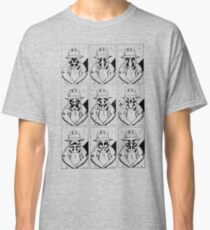 The many faces of Rorschach Classic T-Shirt