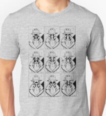 The many faces of Rorschach Unisex T-Shirt