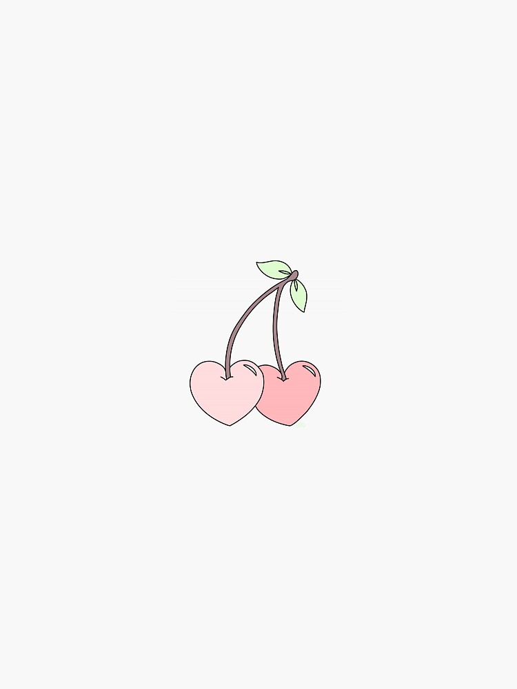 Cherry heart | Sticker