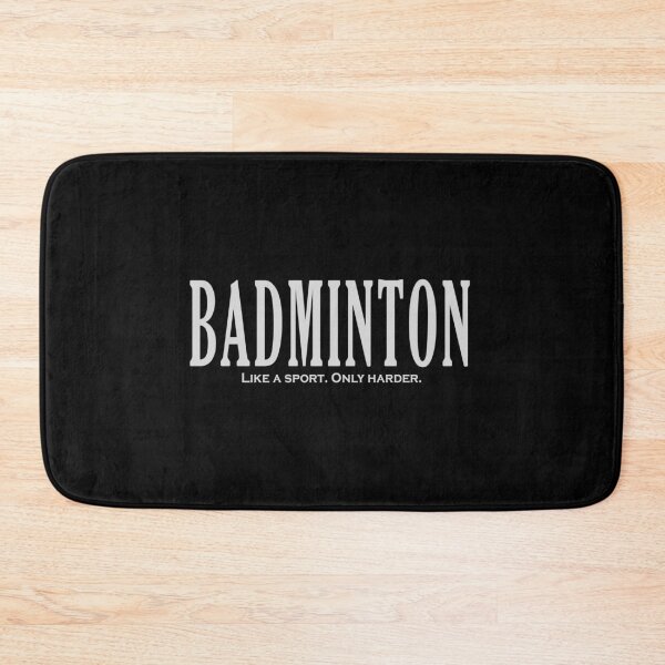 Item preview, Badminton Like a Sport Only Harder designed and sold by nikkidawn74.
