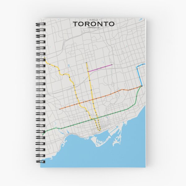 Artikelvorschau, Toronto Transit Map entworfen und verkauft von CPTVDesign.