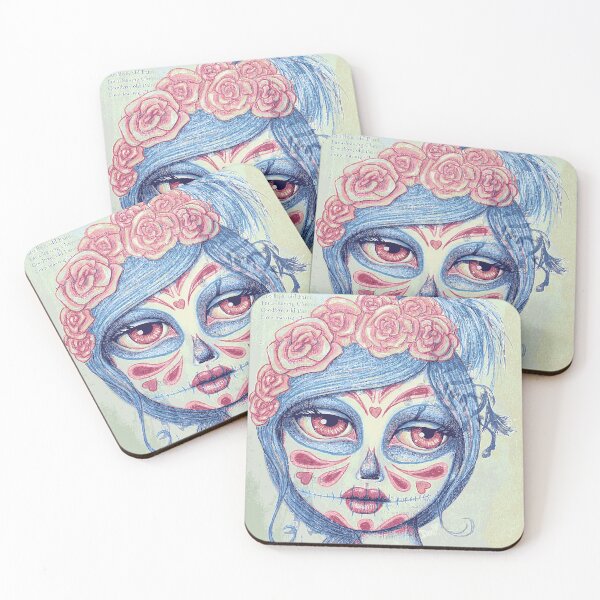 Item preview, Sugar Skull Girl 3 of 3 designed and sold by LittleMissTyne.