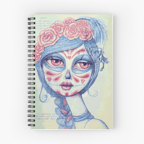 Item preview, Sugar Skull Girl 3 of 3 designed and sold by LittleMissTyne.