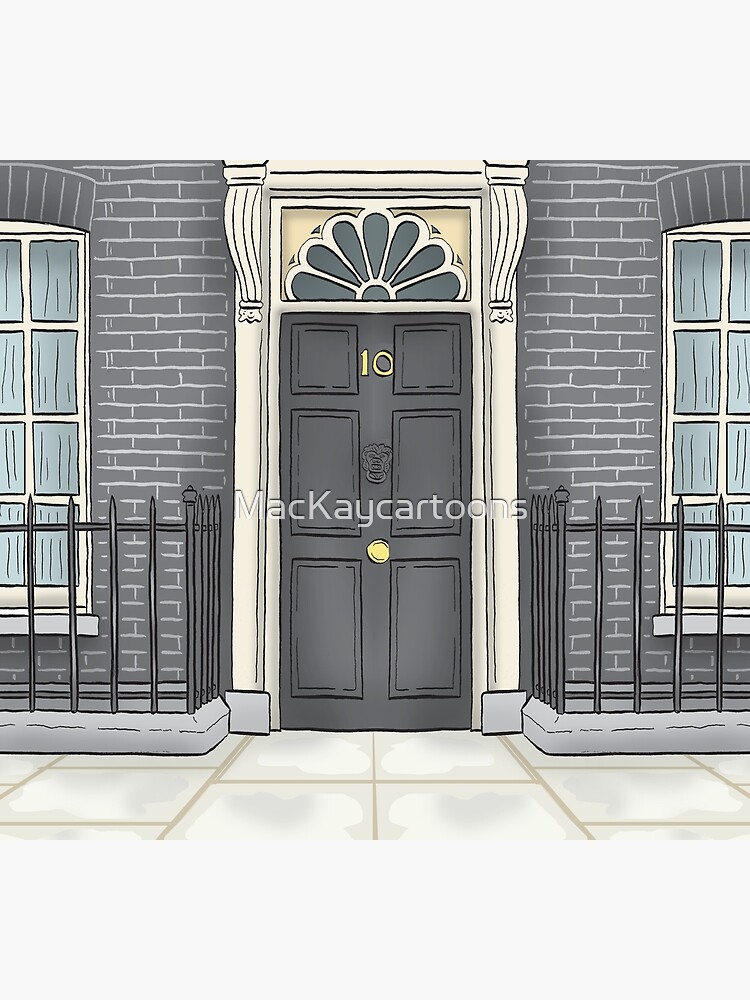 Number 10 Downing Street by MacKaycartoons