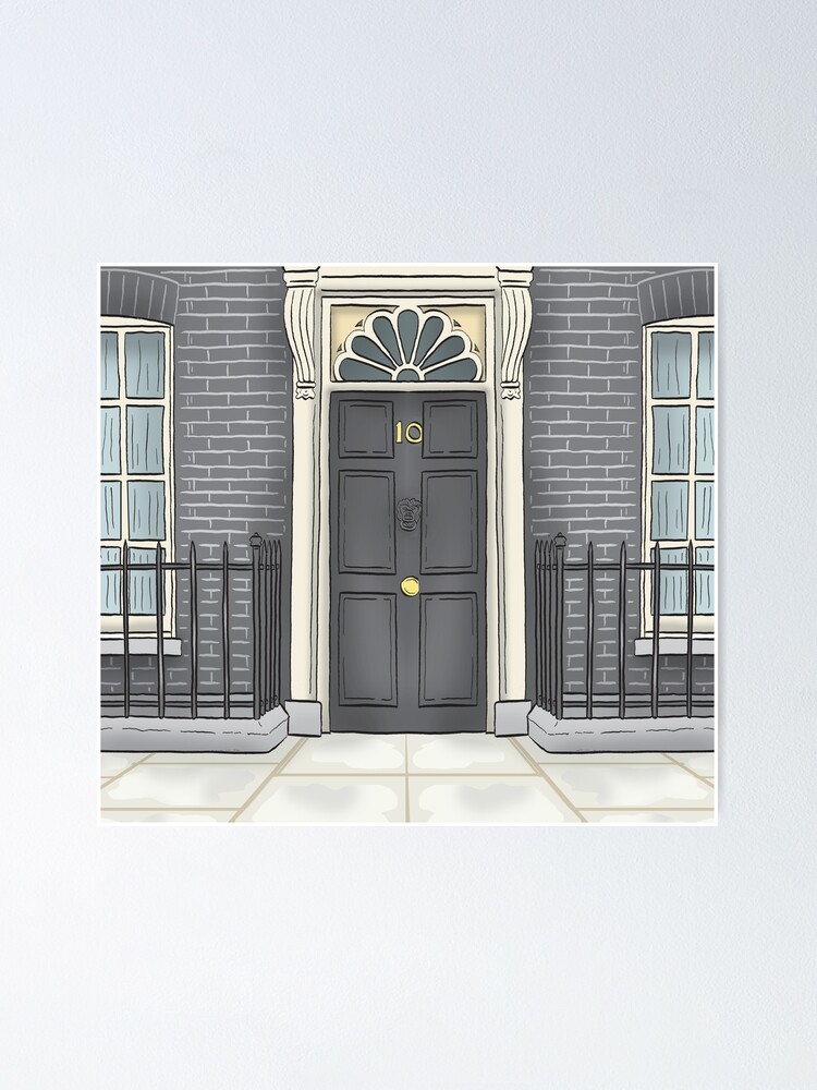 Alternate view of Number 10 Downing Street Poster