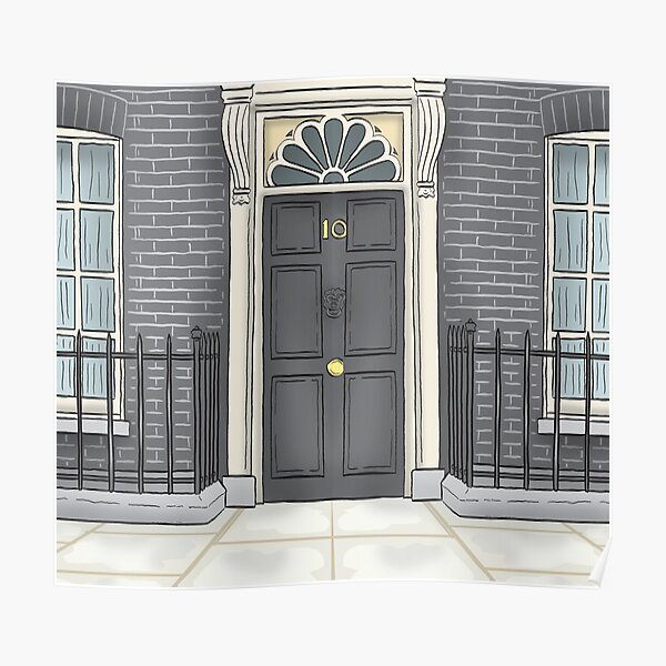 Number 10 Downing Street Poster