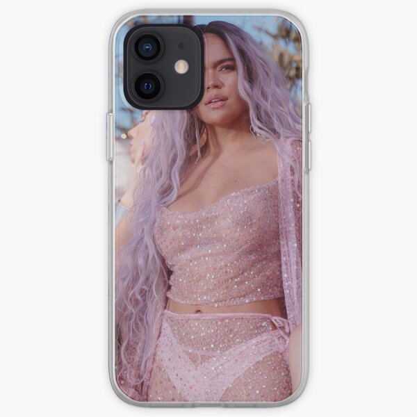 KAROL G Tusa Rosa Funda blanda para iPhone