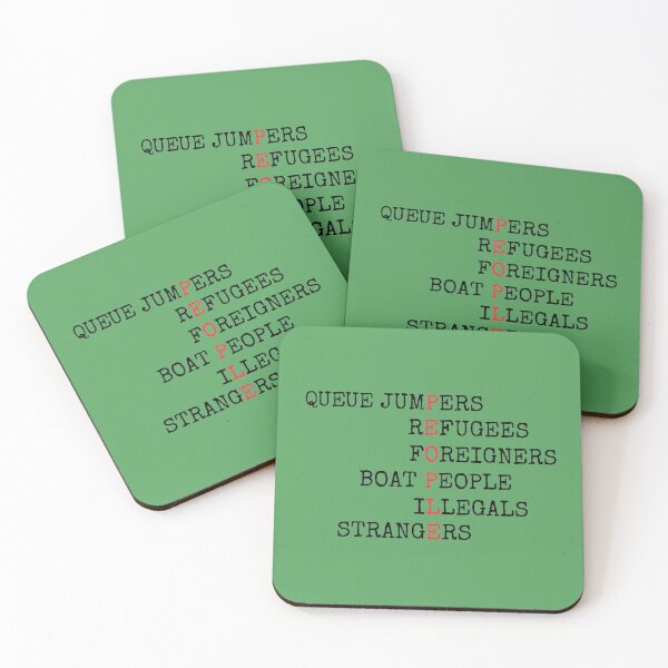 Item preview, REFUGEES ARE PEOPLE designed and sold by Rob Price.