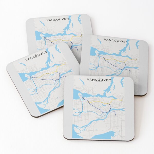 Item preview, Vancouver Transit Map designed and sold by CPTVDesign.