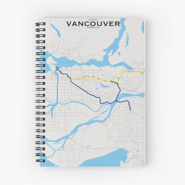 Artikelvorschau, Vancouver Transit Map entworfen und verkauft von CPTVDesign.