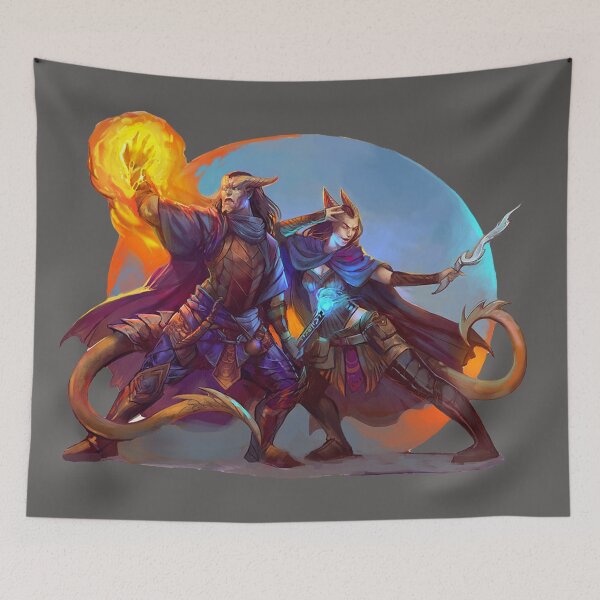 Item preview, Tiefling Party designed and sold by FantasyCentral.