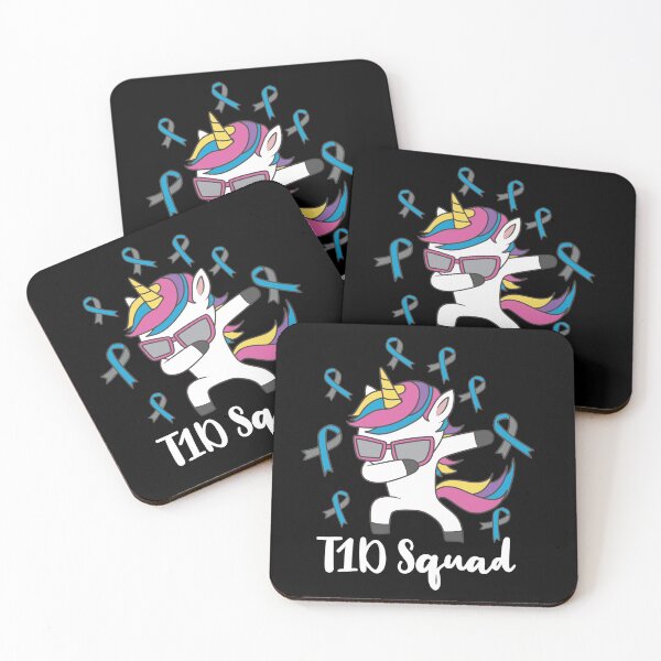 Item preview, Type 1 Diabetes T1D Awareness Dabbing Unicorn T1D Squad Funny Awareness Graphic  designed and sold by JessieJune.