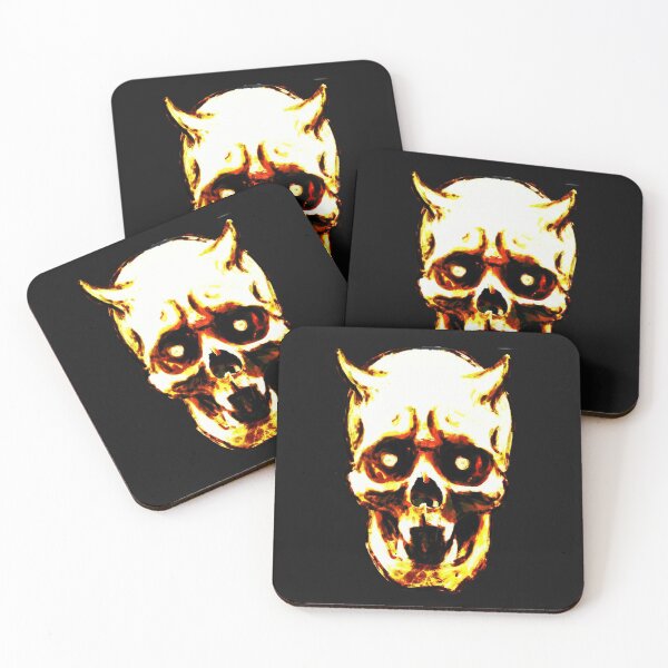 Item preview, Demon Skull designed and sold by ShayneoftheDead.