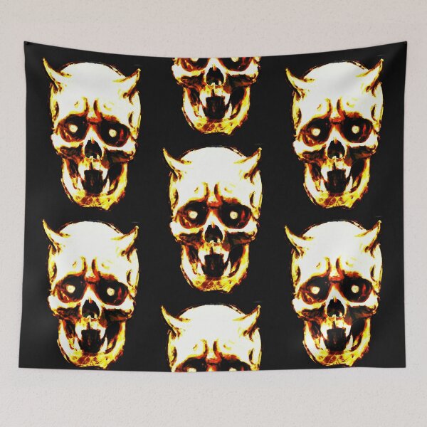 Item preview, Demon Skull designed and sold by ShayneoftheDead.