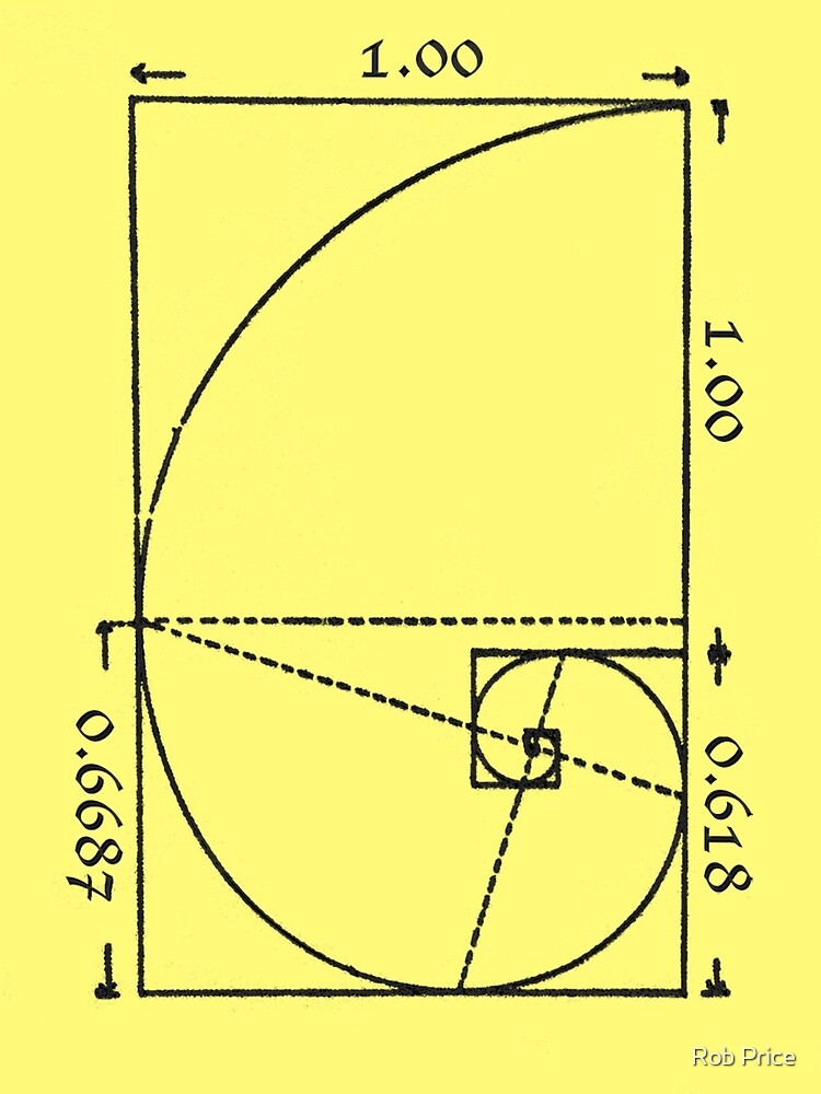 Thumbnail 2 of 2, Postcard, The Golden Spiral designed and sold by wanungara.