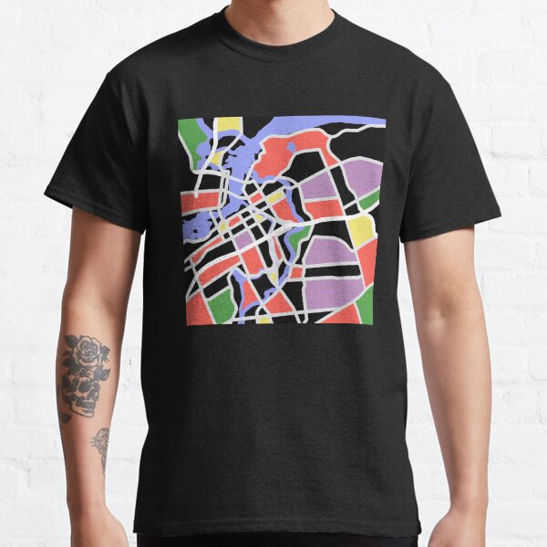 Map of Ottawa Classic T-Shirt