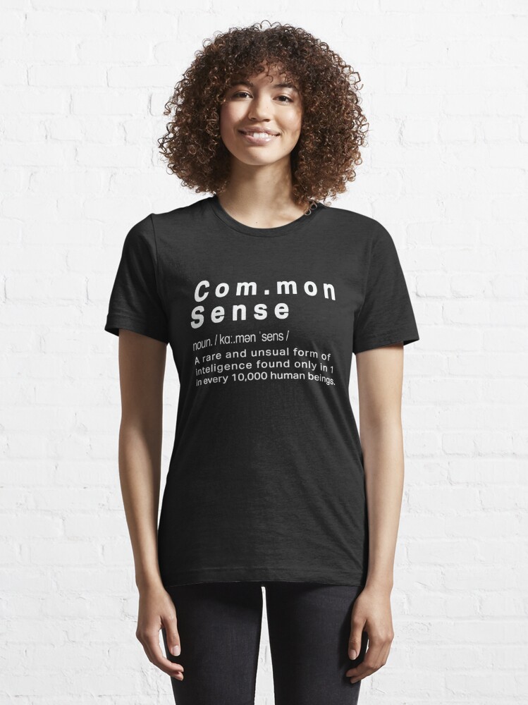 comic sense tshirt