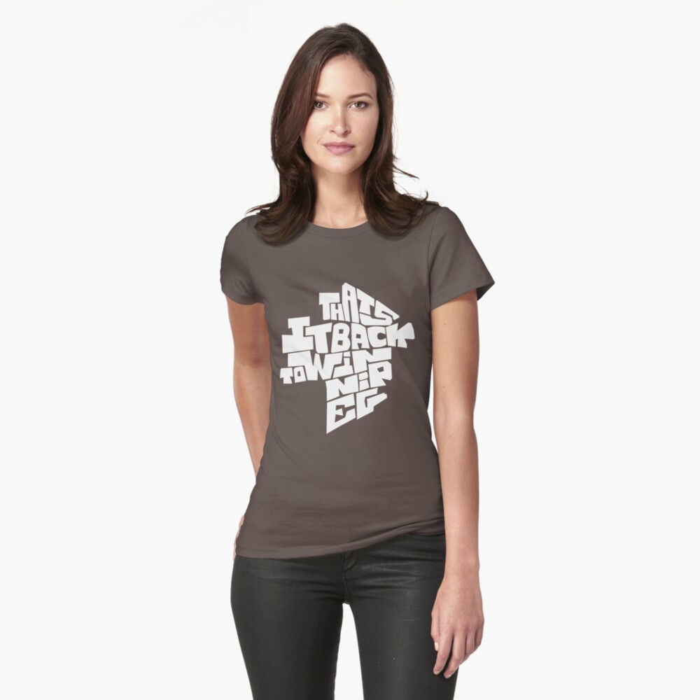 Item preview, Fitted T-Shirt designed and sold by itsmidnight.