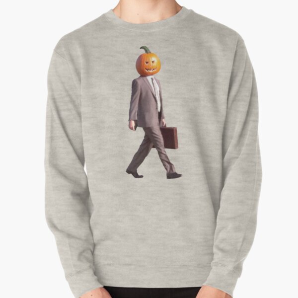 Pumpkin Head Dwight Pullover Sweatshirt
