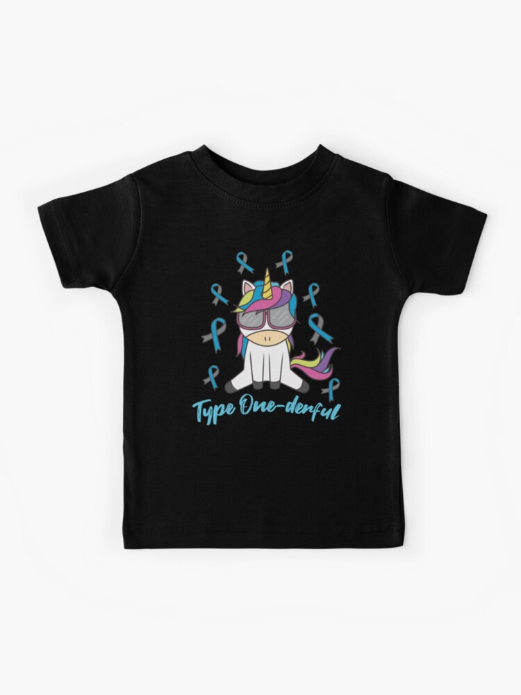 Type Onederful Diabetic Unicorn T Shirt Type One Diabetics Type Onederful Diabetic Unicorn T Shirt Type One Diabetics