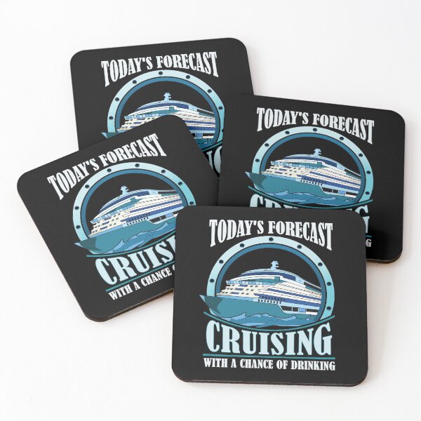 Item preview, Todays Forecast Cruising With a Chance of Drinking designed and sold by perfectpresents.