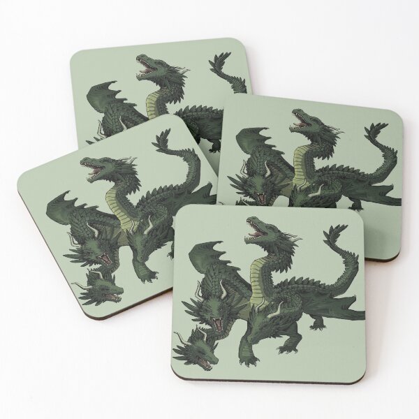 Item preview, Multi-Headed Dragon designed and sold by almostbird.