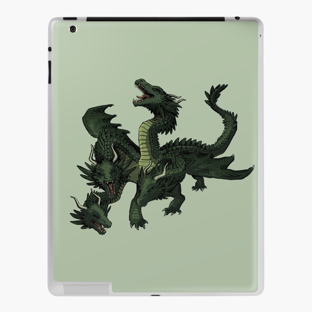 Alligator Leather iPad Mini Case with Dragon