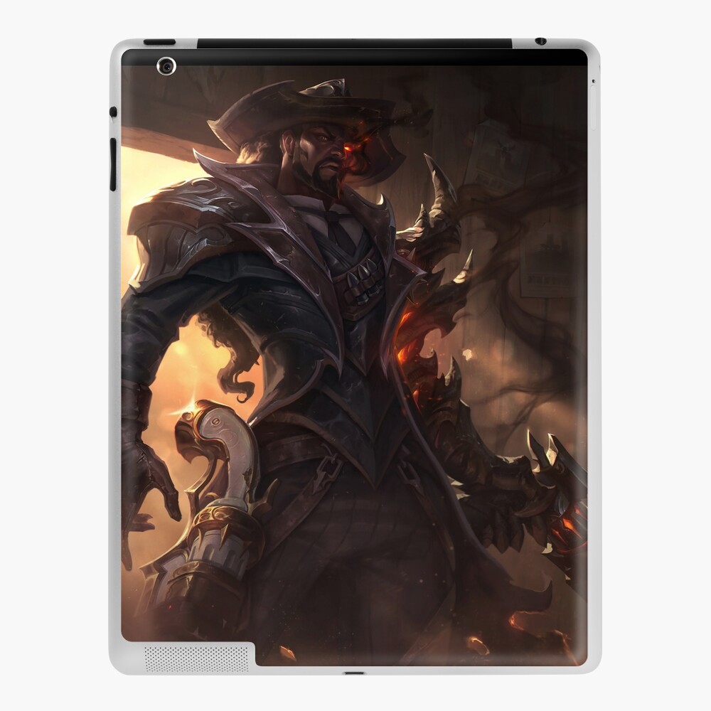 High Noon Lucian Splash Art League Of Legends Ipad Case Skin By Challengerb Redbubble