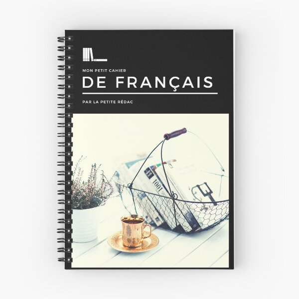 Item preview, French notebook - La petite rédac designed and sold by Lapetiteredac.