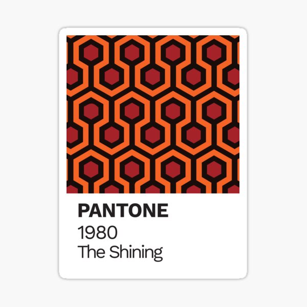 Overlook Hotel Carpet Sticker