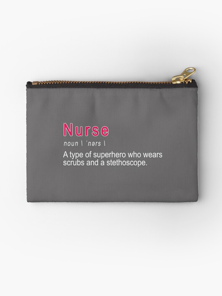 Nurse Zippered Pouch 