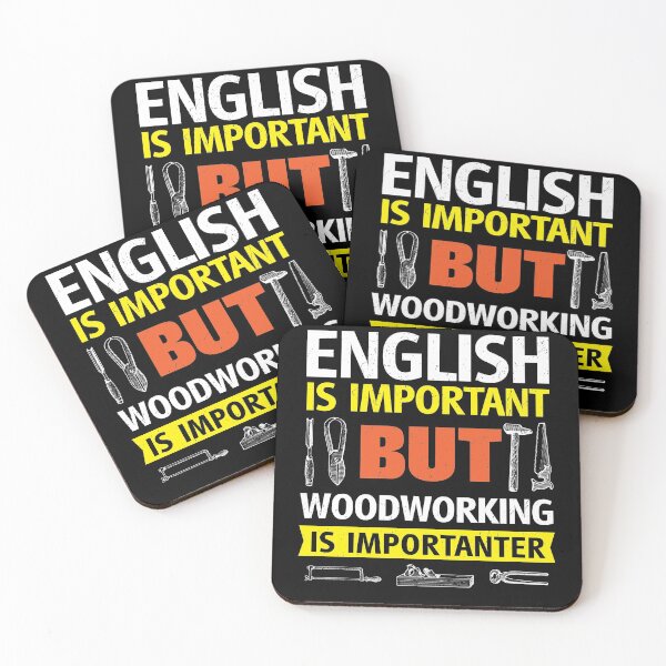 Item preview, English Is Important But Woodworking is Importanter designed and sold by d247.